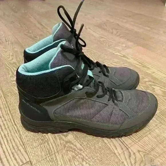 Women’s Mid-Height  Hiking Boots - NH 100 - Picture 6 of 9